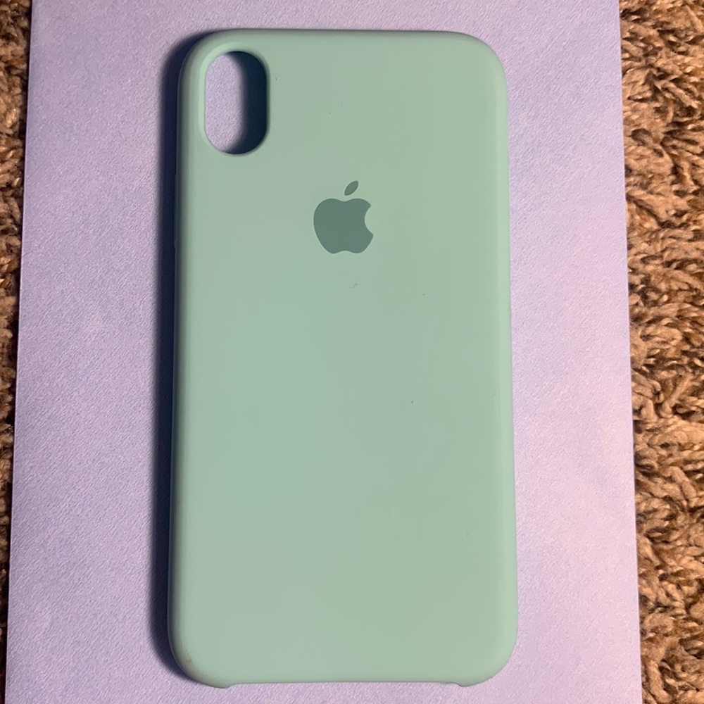 Apple iPhone XR teal case